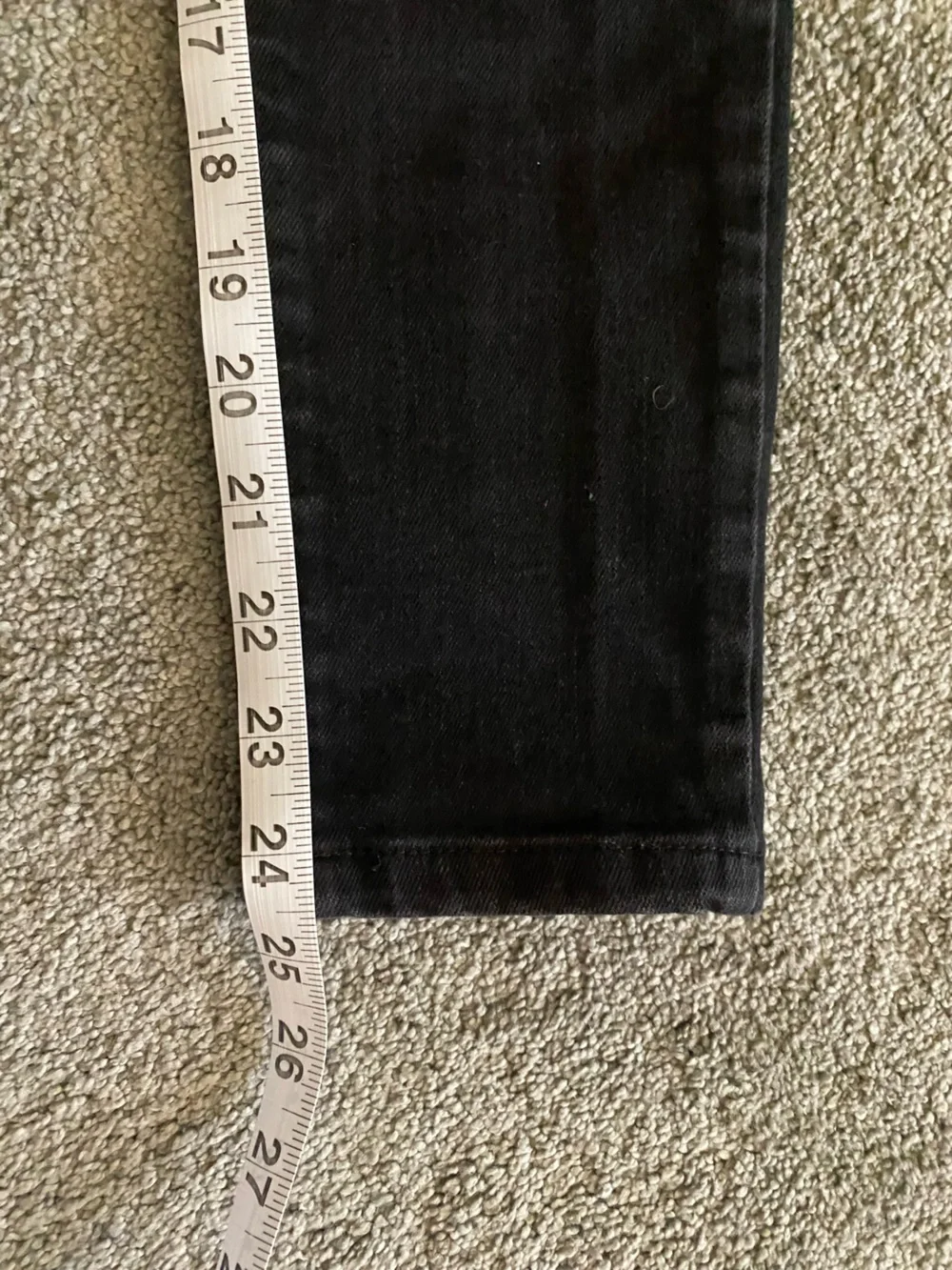 Anine Bing Black High-Rise Denim Jeans 24 - Picture 8 of 10